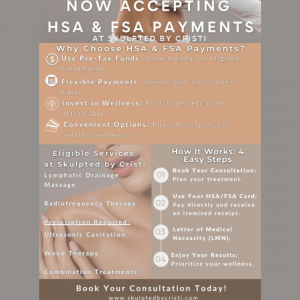 Skulpted by Cristi Now Accepting HSA & FSA Payments