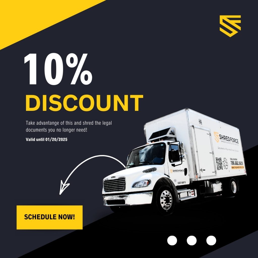 Shred Force Start 2025 Right with 10% Off Shredding!