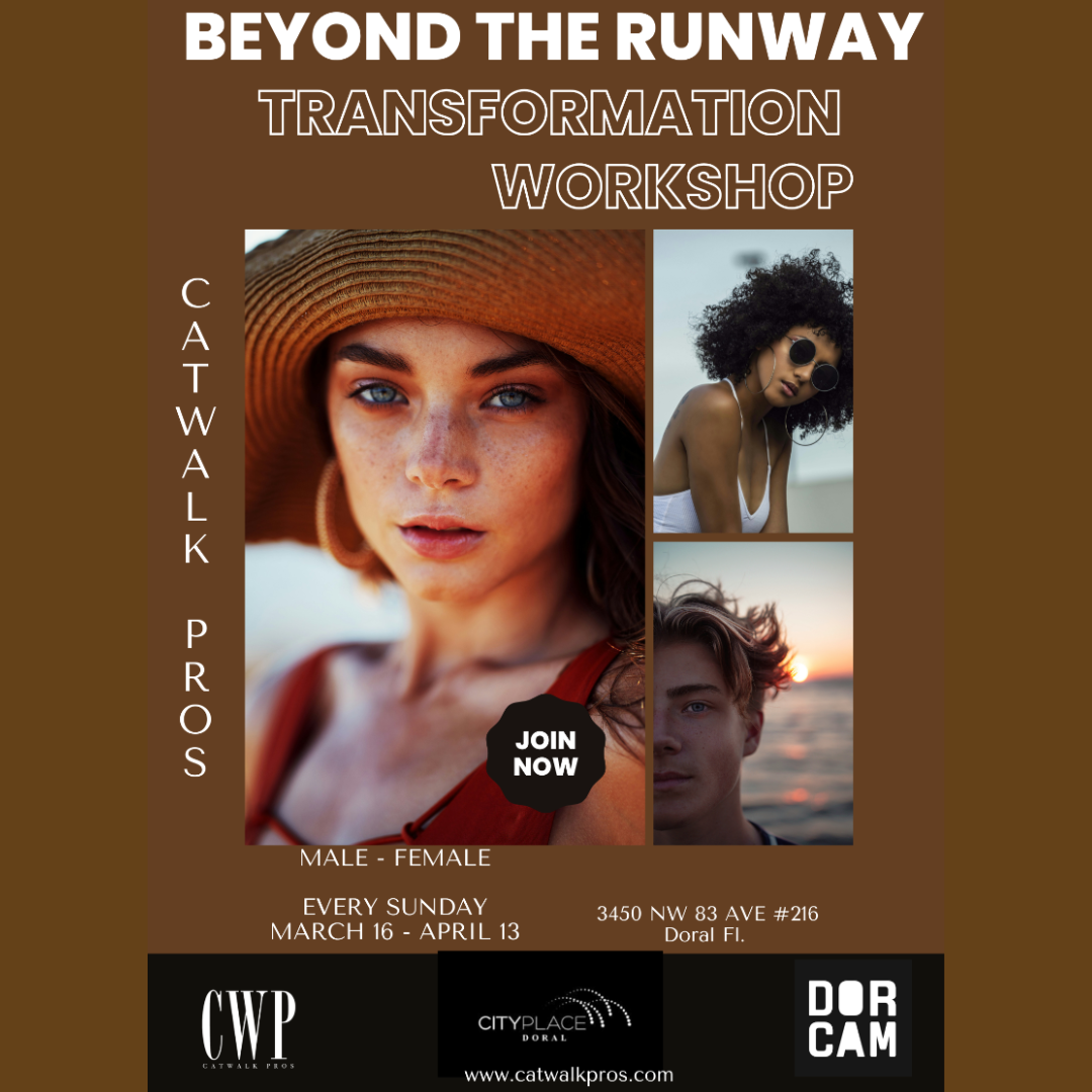 CATWALK PROS ACADEMY Beyond the Runway Spring Transformation Workshop