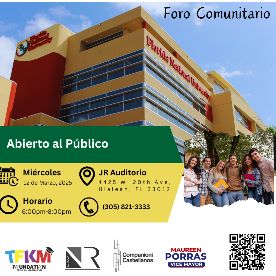 FNU Talks ¡Únase a Nosotros para el Foro Comunitario: Desafíos de Inmigración en 2025!