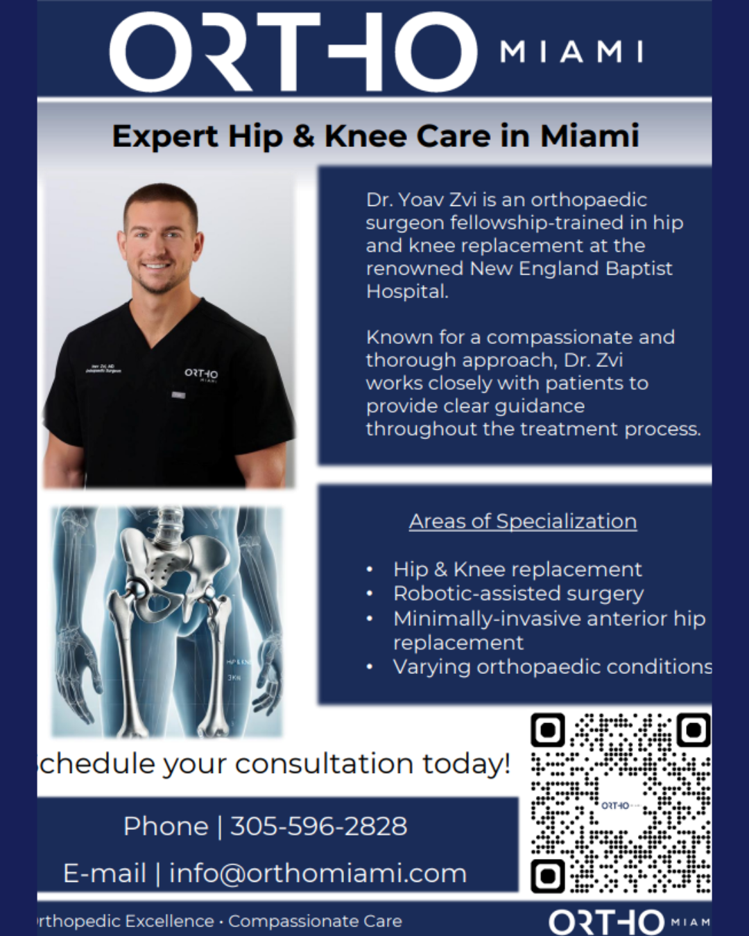 ORTHO Miami Expert Hip & Knee Care in Miami
