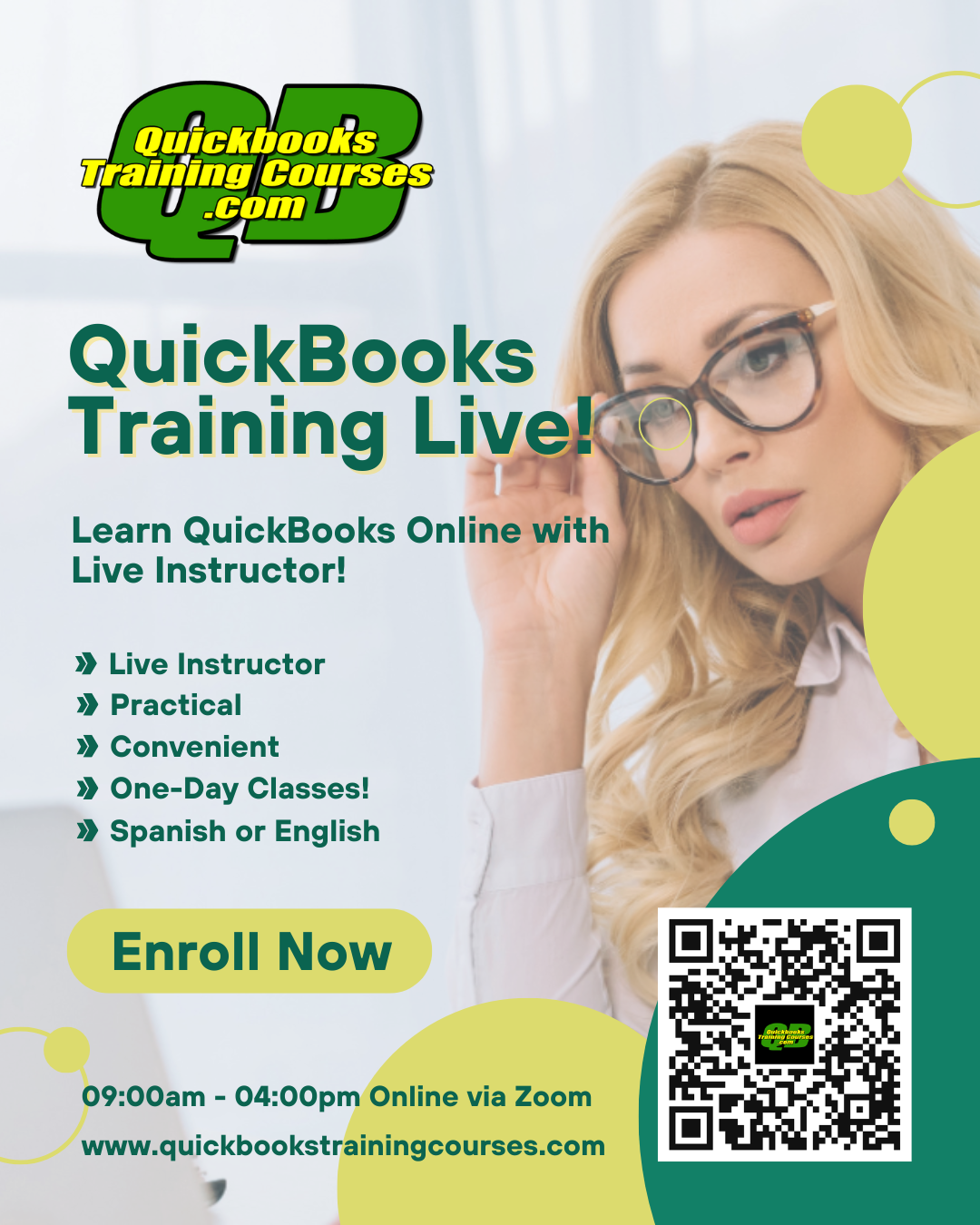 Learn QuickBooks en Español QBO Online Version April 8th ﻿ QuickBooks para Negocios Versión en Línea (QBO)