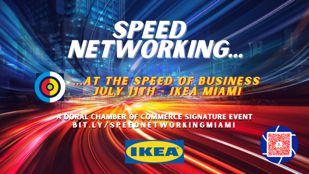 Speed Networking at IKEA a Doral Chamber of Commerce Signature Event