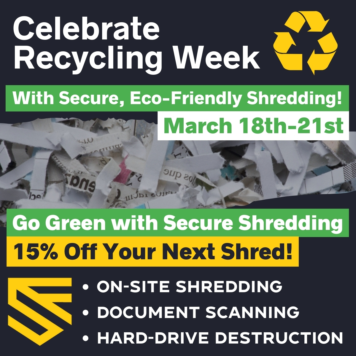 Shred Force Exclusive 15% Off Shredding for Doral Chamber Members!