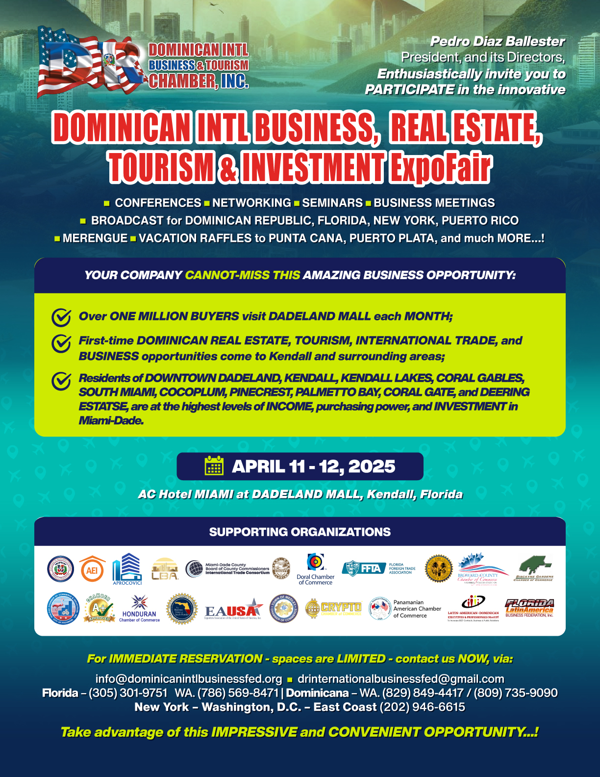 Dominican International Business, Real Estate, Tourism & Investment ExpoFair Conferences