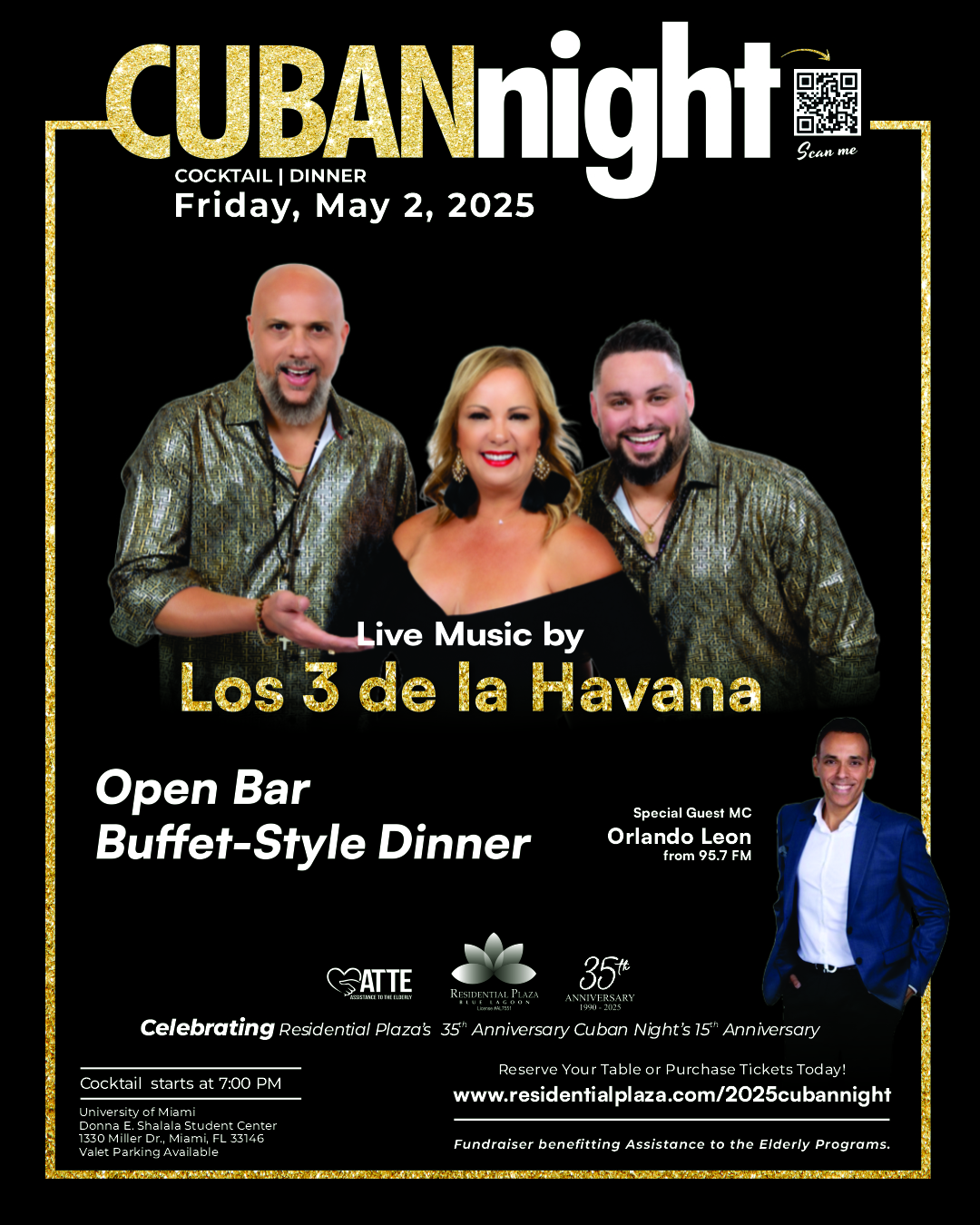 Residential Plaza at Blue Lagoon You’re Invited! Celebrate Cuban Night 2025 ﻿A Night of Music, Flavor & Purpose
