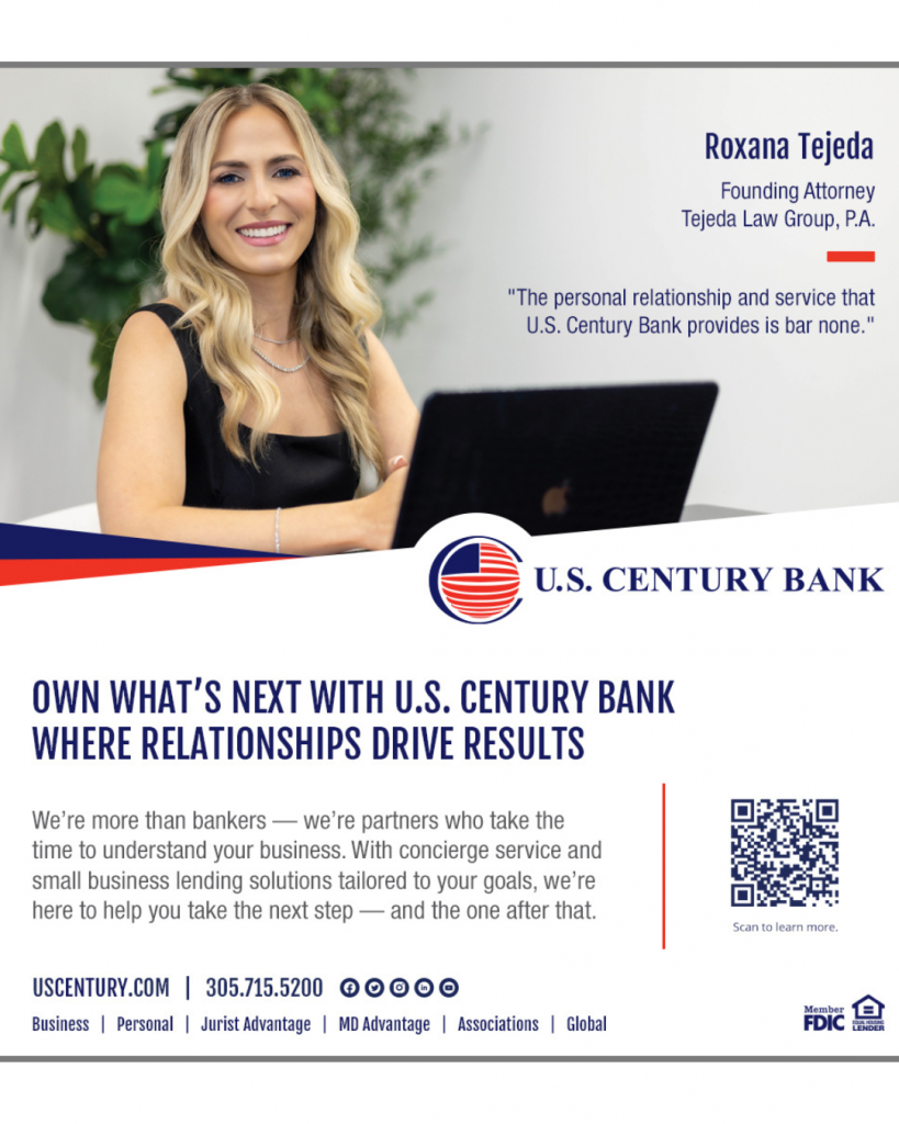 U.S. Century Bank Celebrating Small Business Month: ﻿How U.S. Century Bank Empowers Entrepreneurs Like Roxana Tejeda