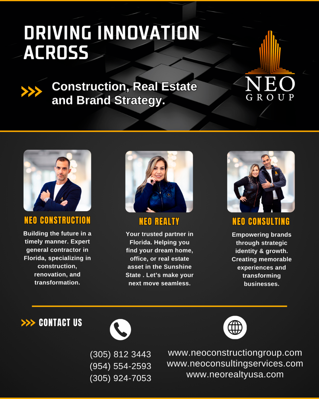 Neo Construction Group We are Neo Group, your best business partner!