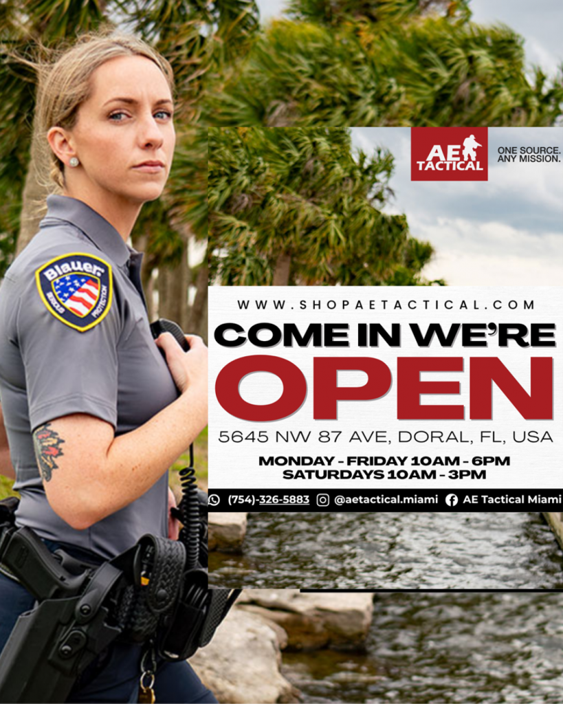 AE Tactical Doral – Our Doors Are Open!