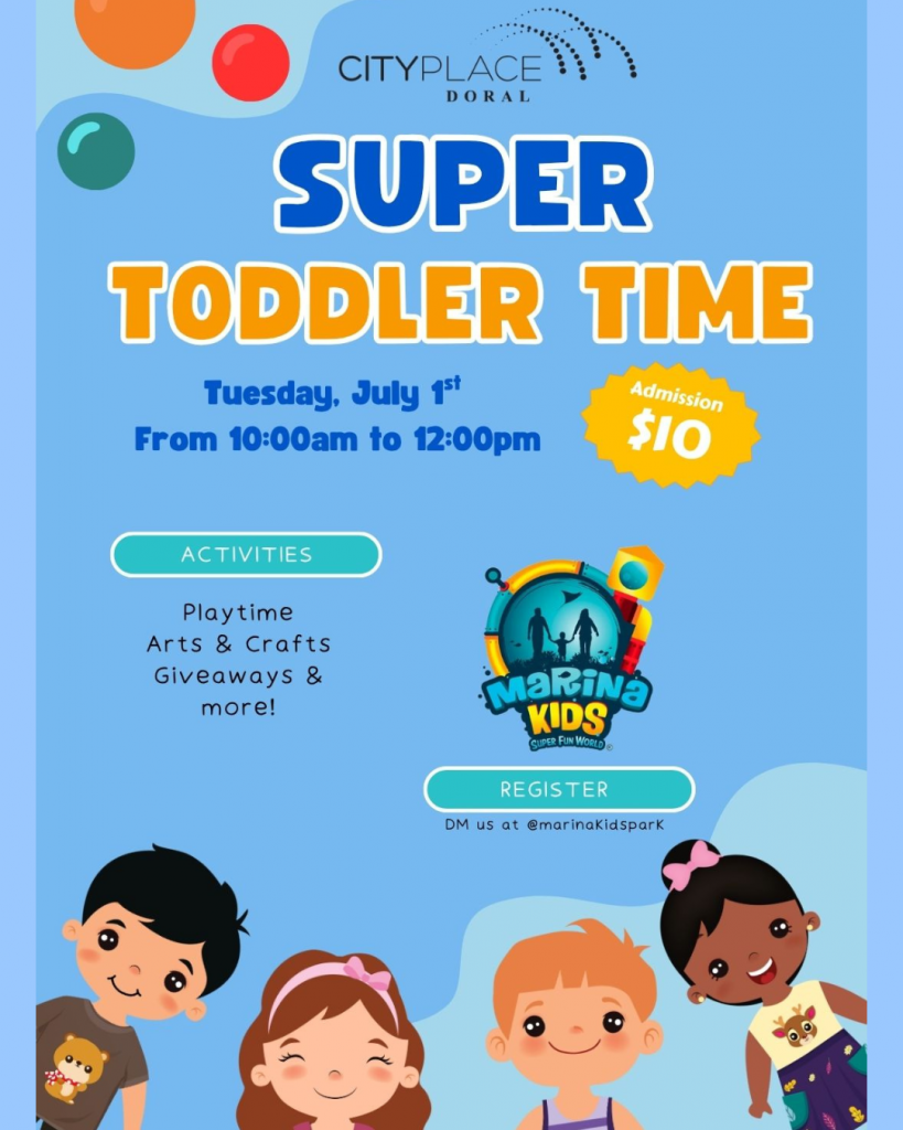 Super Toddler Time at Marina Kids