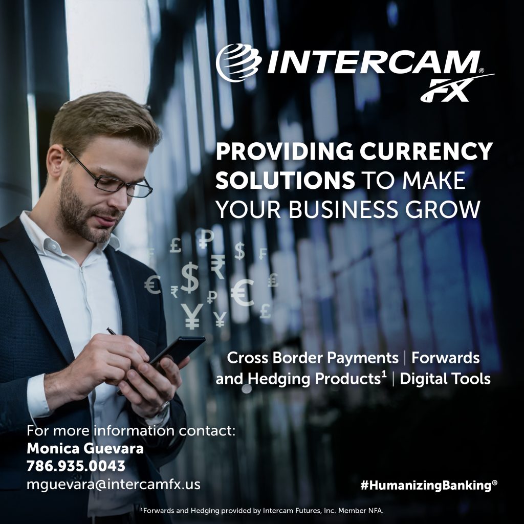 Intercam Fx FX Solutions and Digital Self-Service Platform.