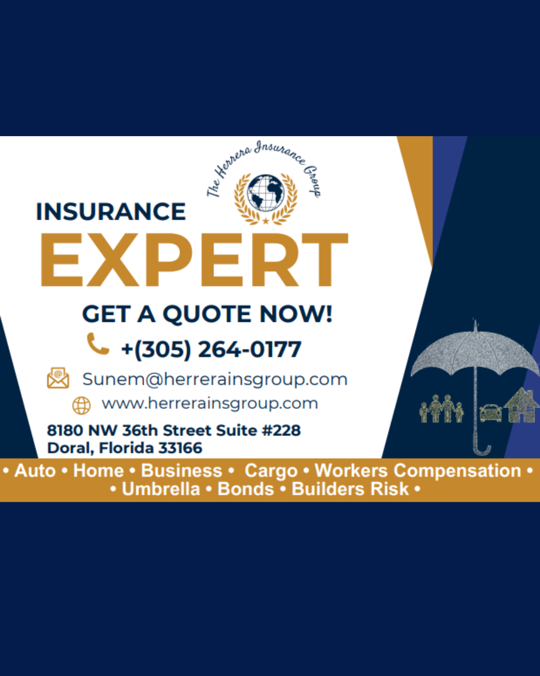 At The Herrera Insurance Group, we’ve got the perfect protection for you