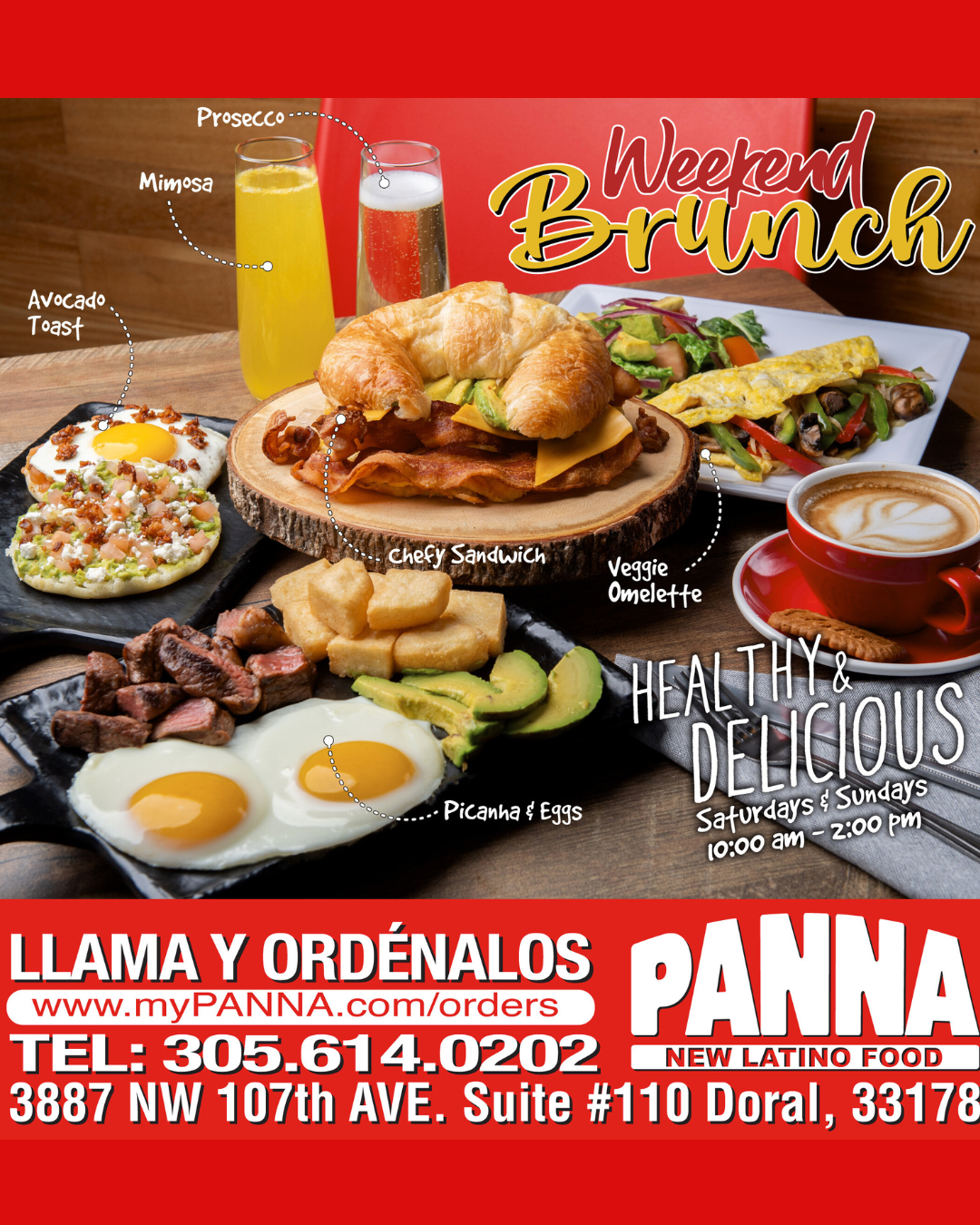 PANNA Doral Weekend Brunch