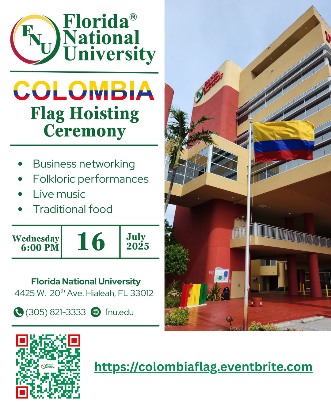 FNU Colombian Independence Celebration