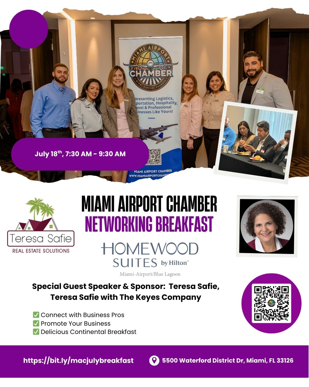 Miami Airport Chamber Power Networking Breakfast