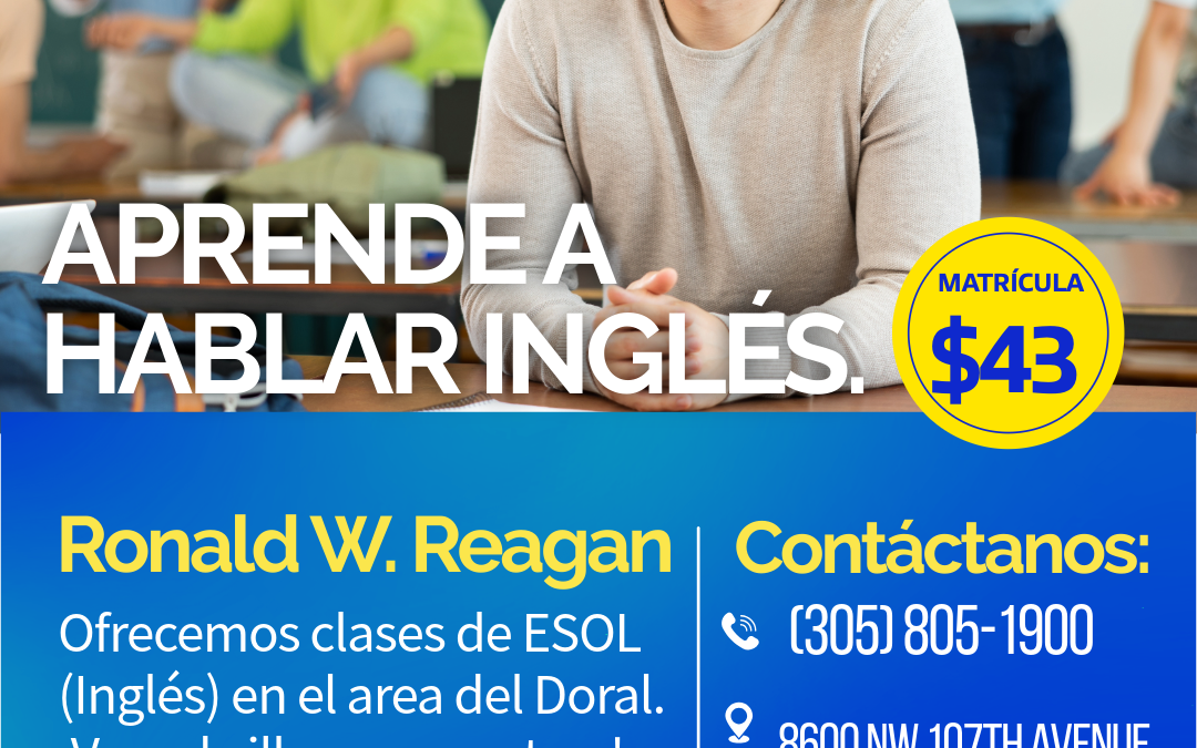 Miami Springs Adult &  Continuing Edu. Ctr  CLASES DE INGLES Y CIUDADANIA EN DORAL