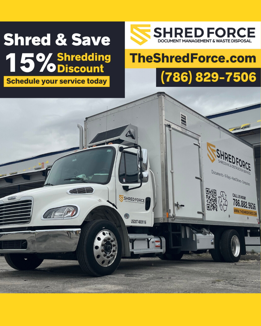 Shred Force Doral Businesses — Save 15% on Secure Shredding Services