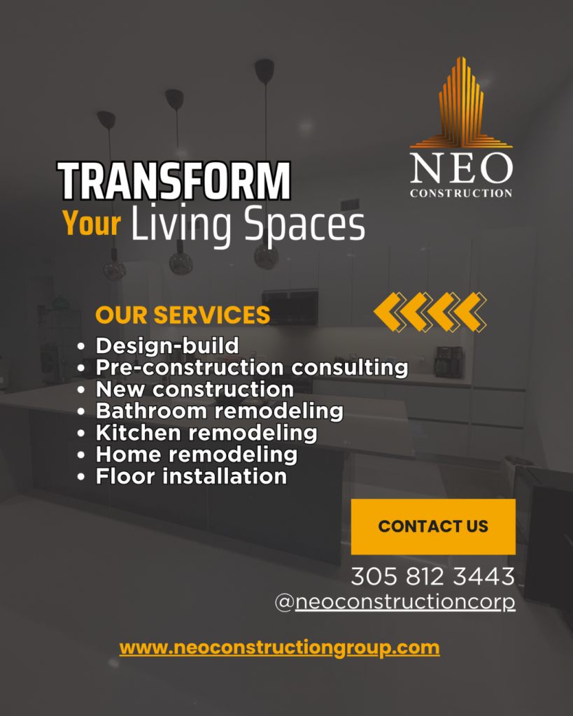 Neo Construction Group Our Fhilosofy is to Transform!