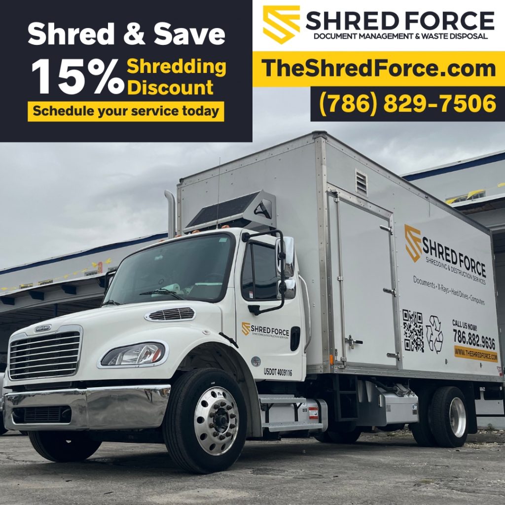 Shred Force Doral Businesses — Save 15% on Secure Shredding Services