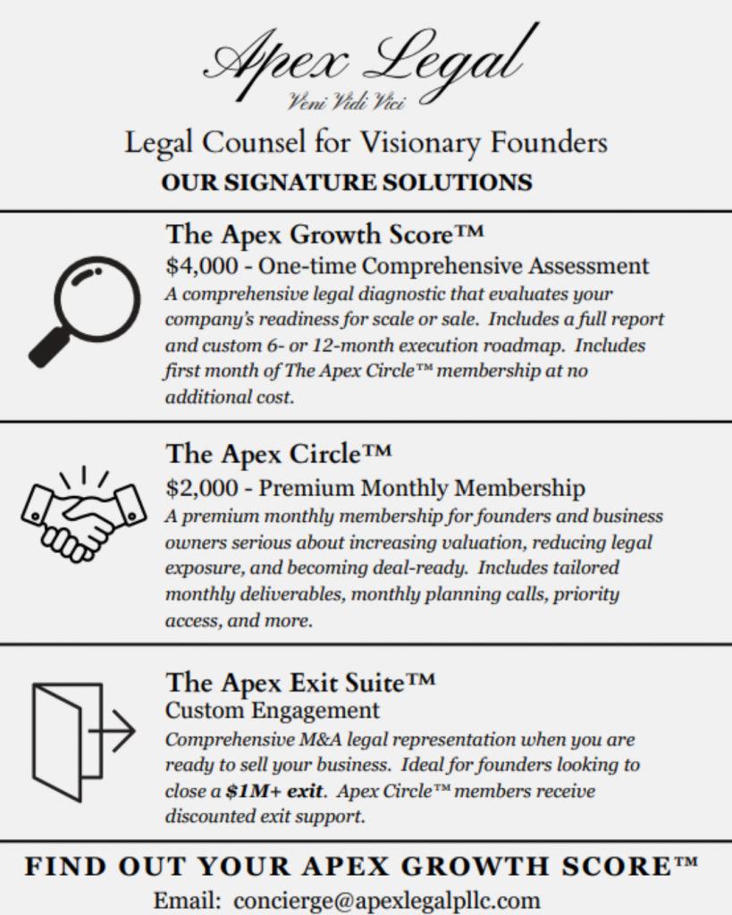 Apex Legal Solutions PLLC Apex Legal - Signature Solutions