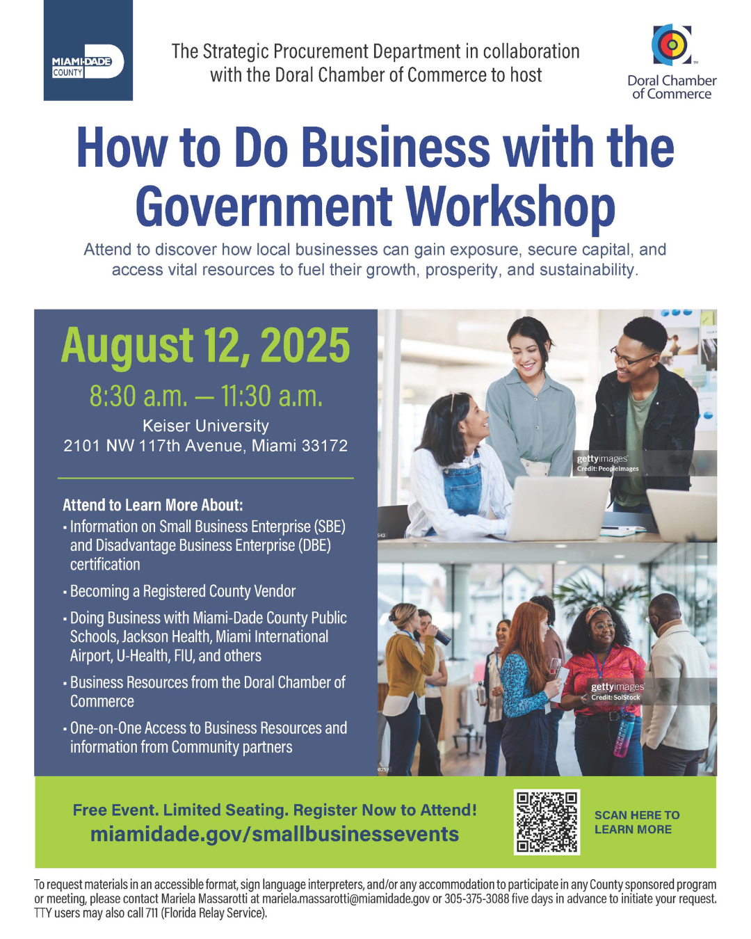 Learn how to do Business with Local Government Strategic Procurement Department Miami Dade County ﻿ August 12th