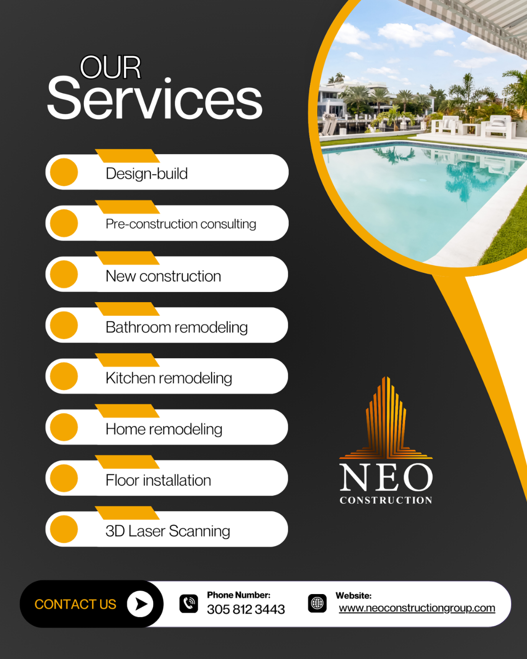 Neo Construction Group We Work Every Day to Offer More and Better Services!