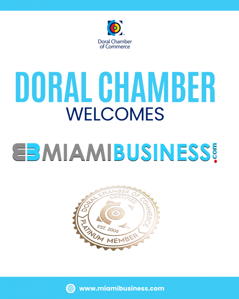 Doral Chamber of Commerce Proudly Welcomes Wilson Alvarez Consulting Group, Inc. as a Platinum Member.