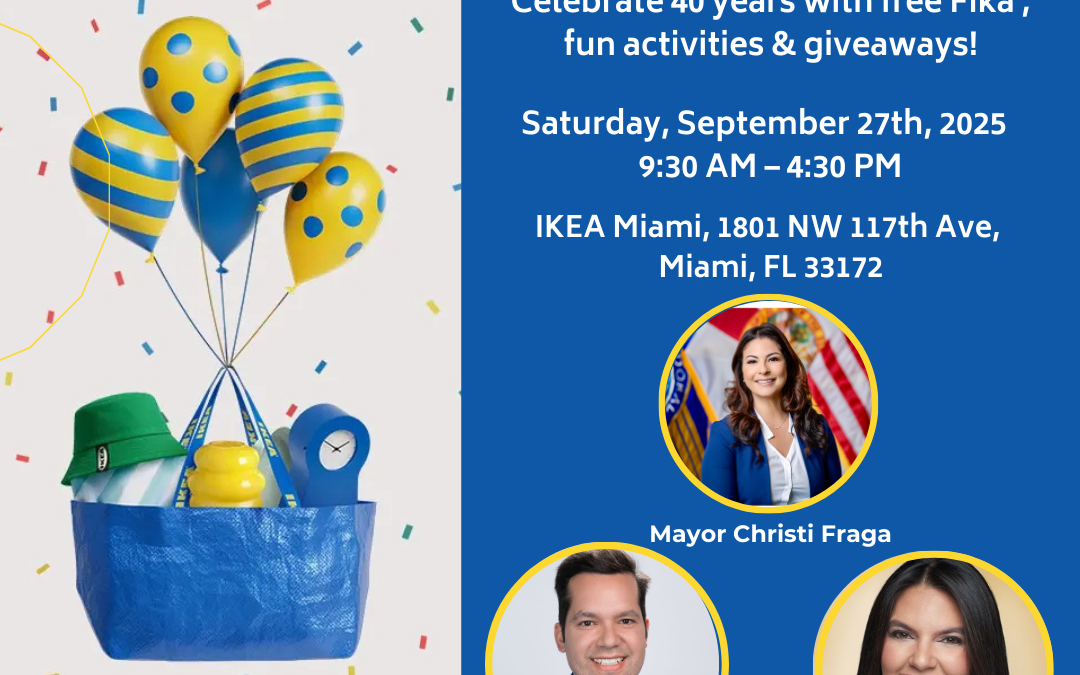 IKEA Miami 40th Anniversary FIKA Party