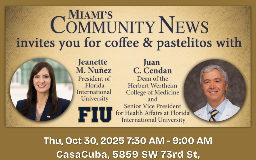 Networking Breakfast at CasaCuba with FIU Leaders 