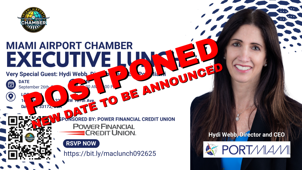 Miami Airport Chamber Executive Lunch Featuring Hydi Webb