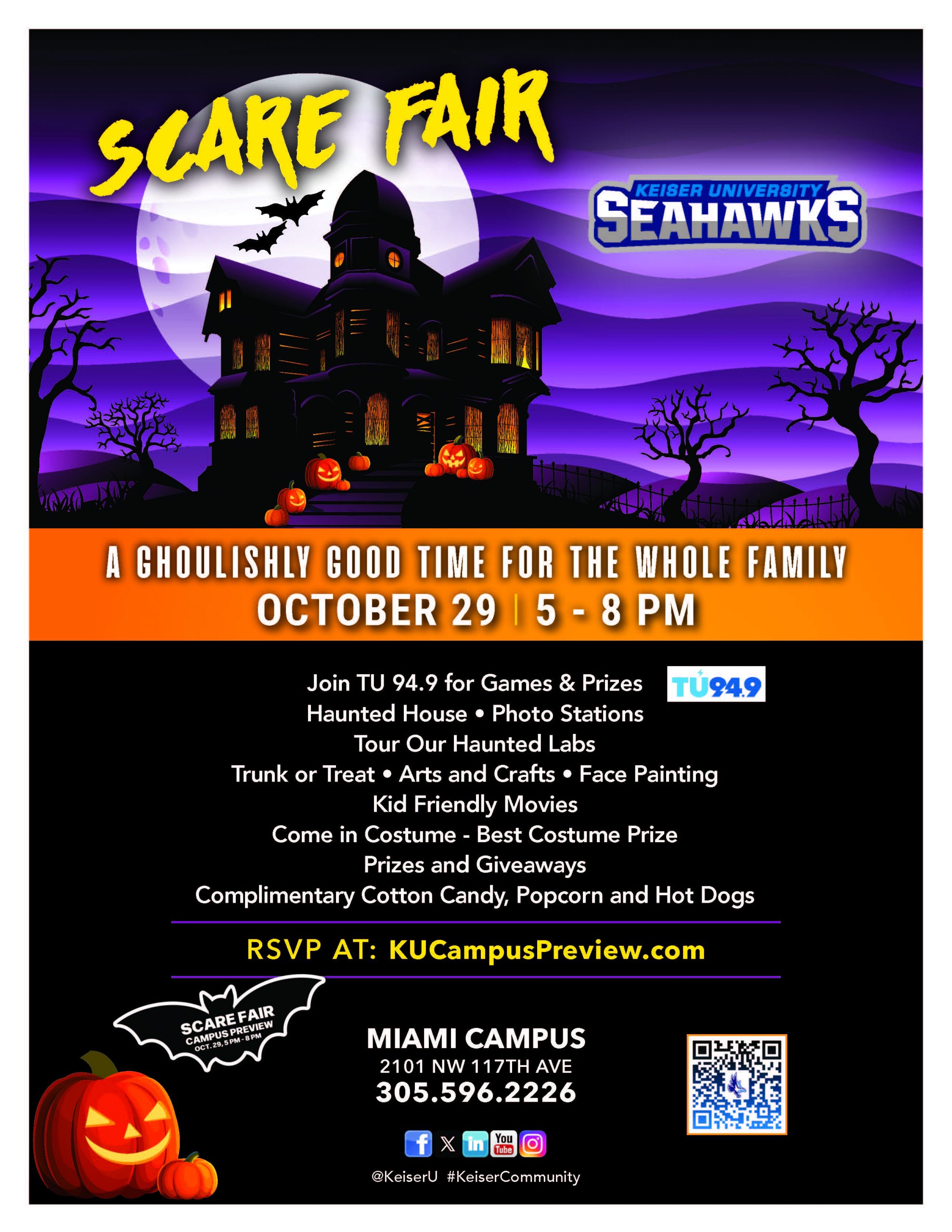 Keiser University Scare Fair ﻿ Campus Preview