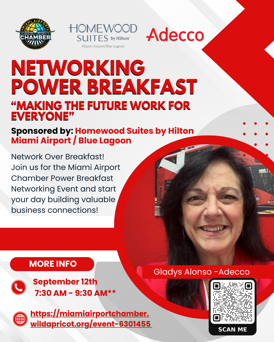 Miami Airport Chamber Power Networking Breakfast