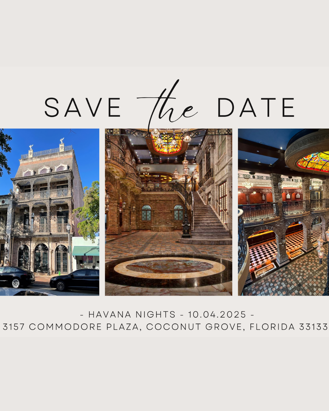 Miami Rescue Mission Health Clinic Havana Nights Fundraising Gala Oct. 4, 2025 ﻿Tickets & Sponsorship Opportunities Now Available