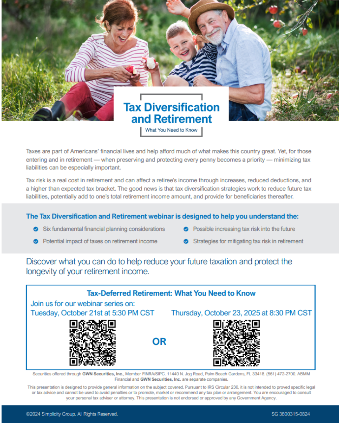 ABMM Financial/GWN Securities Tax-Deferred Retirement: What You Need to Know