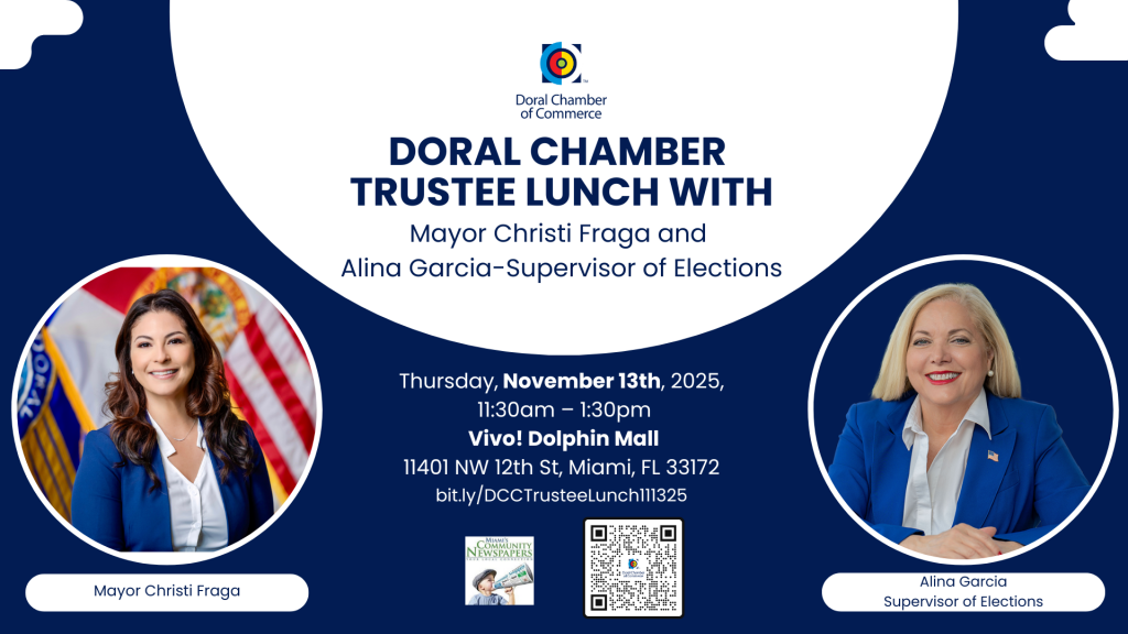 Doral Chamber Trustee Lunch November 13, 2025