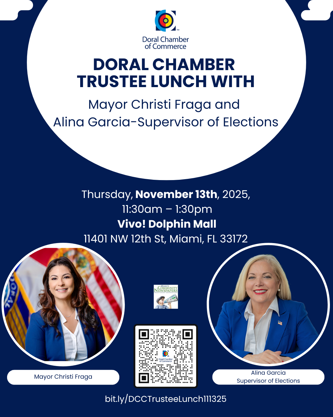 Doral Chamber Trustee Lunch November 13, 2025  