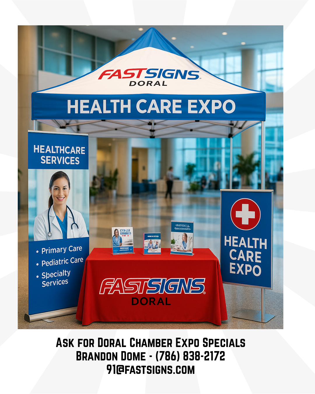 FASTSIGNS High-Impact Expo Materials Designed, Printed & Delivered Fast at FastSigns Doral