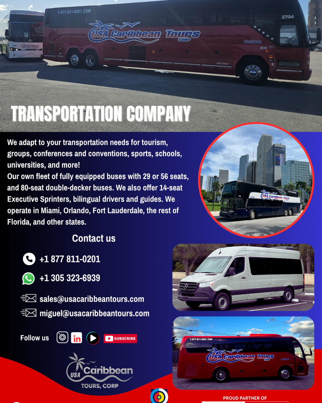 USA CARIBBEAN TOURS CORP USA CARIBBEAN TOURS CORP Transportation Company