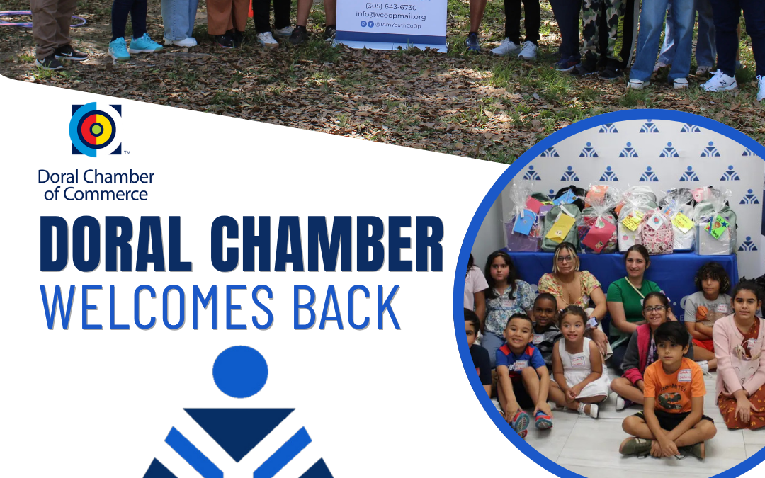 Doral Chamber of Commerce Proudly Welcomes Back Youth Co-Op, Inc. as a Platinum Member.