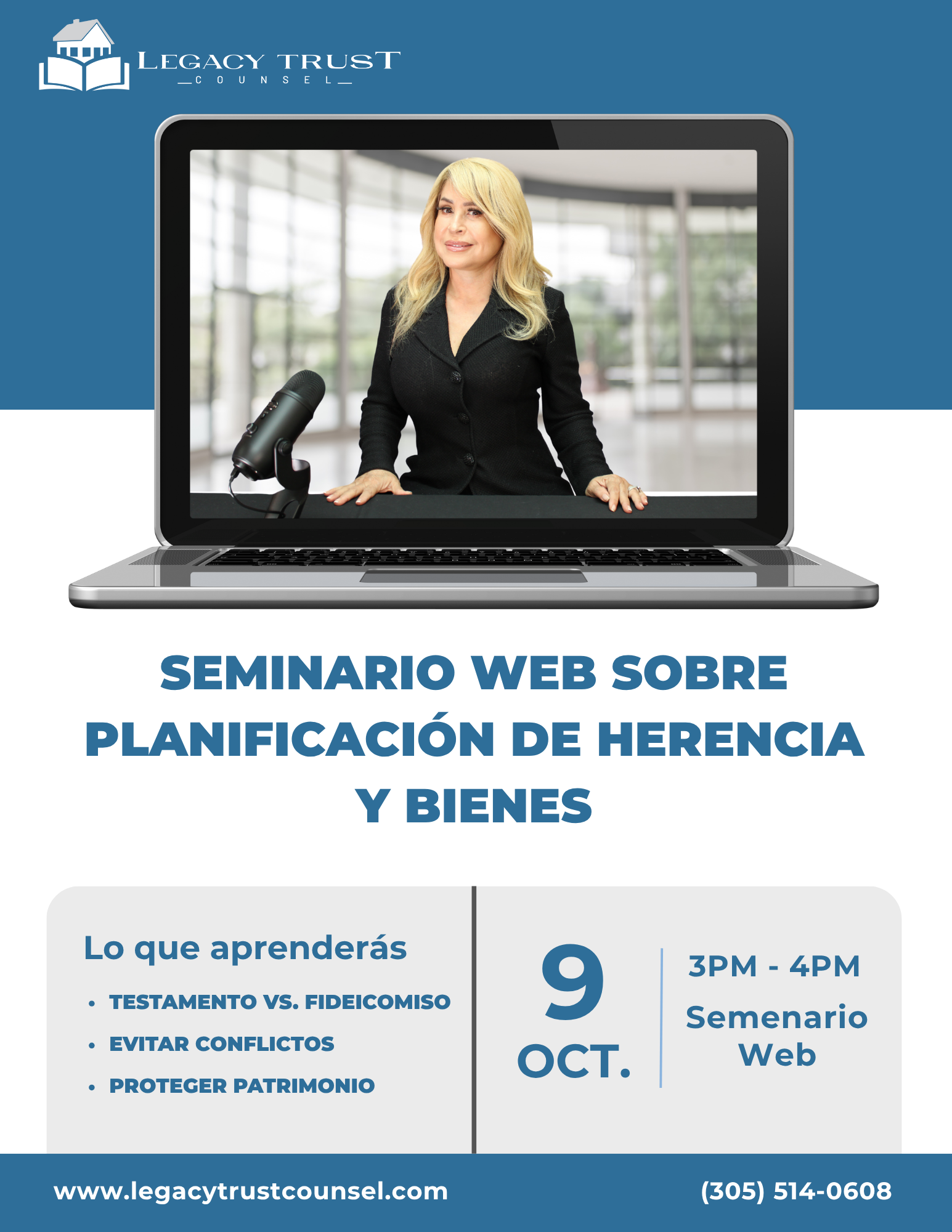 Legacy Trust Counsel, P.A. Testamentos y Fideicomisos: Lo básico que debes saber