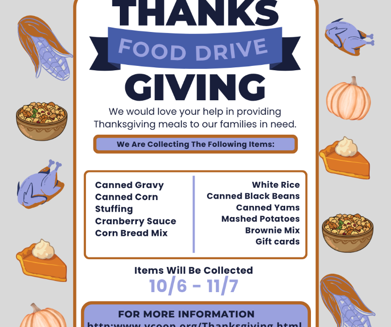 Youth Co-Op Inc  Make Thanksgiving Special – Donate a Meal Now