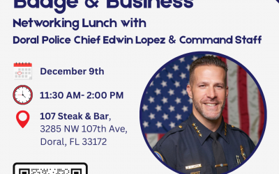 Badge & Business: Networking Lunch with Doral Police