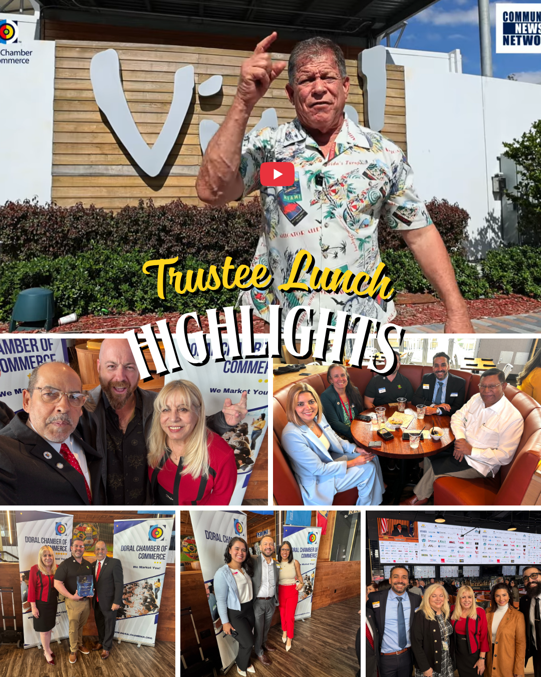 Grant Miller Here! Highlights from Our Doral Chamber Trustee Luncheon at ﻿Vivo! Dolphin Mall!