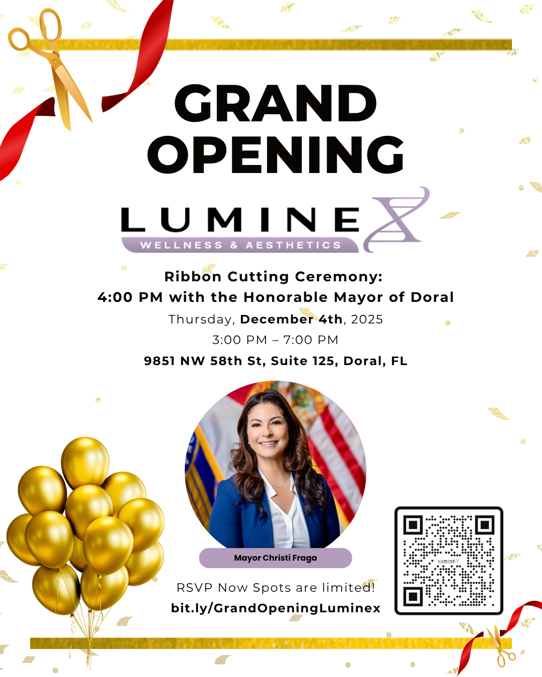 Celebrate the Luminex Rebranding Grand Opening in Doral! 