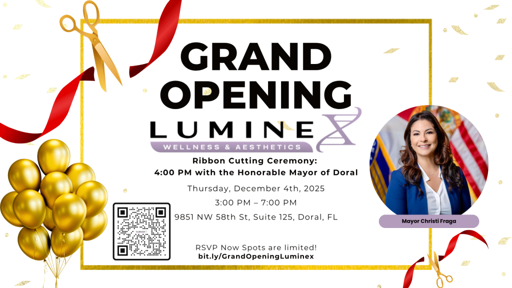 Celebrate the Luminex Rebranding Grand Opening in Doral!