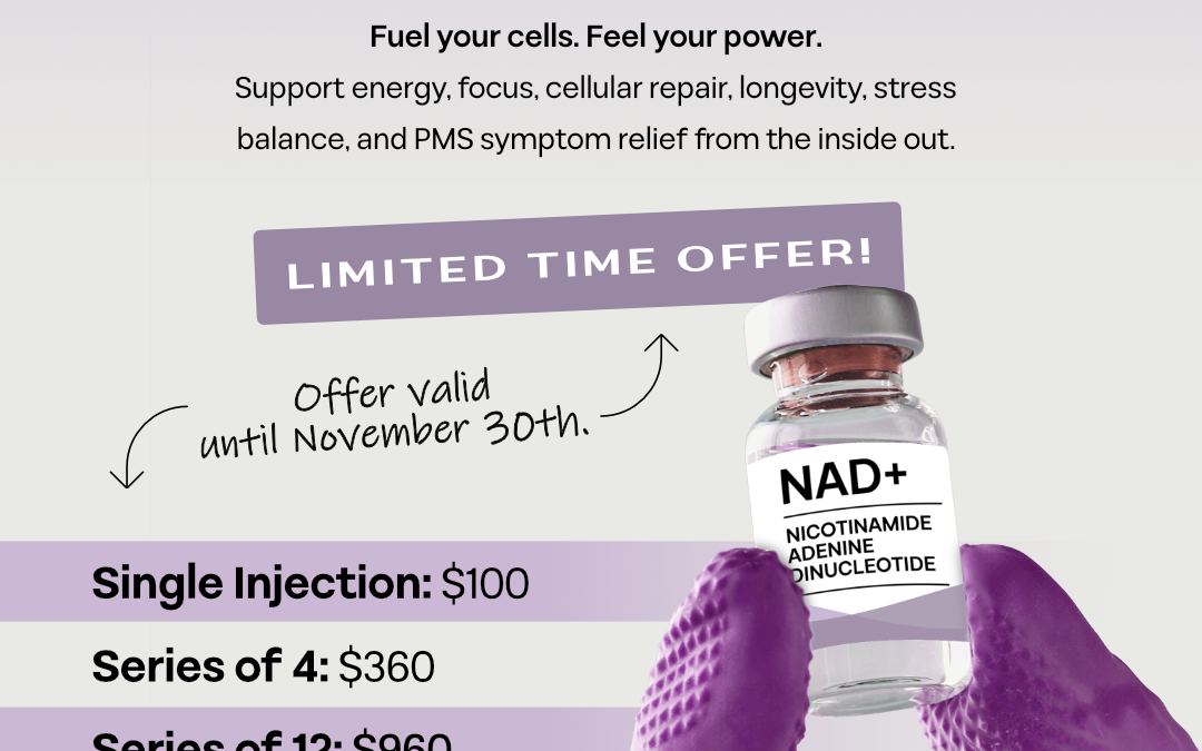 Luminex Wellness & Aesthetics   Recharge from Within with NAD+!