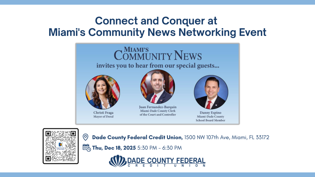 Connect and Conquer at Miami's Community News Networking Event