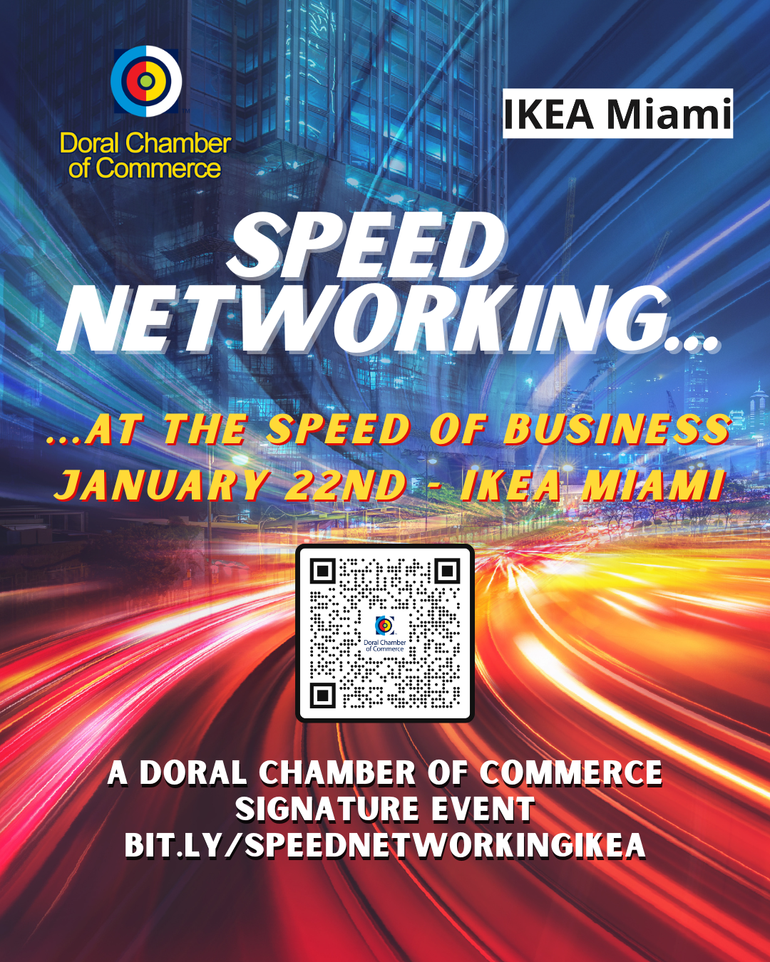 Speed Networking at the Speed of Business – January 22nd at IKEA Miami