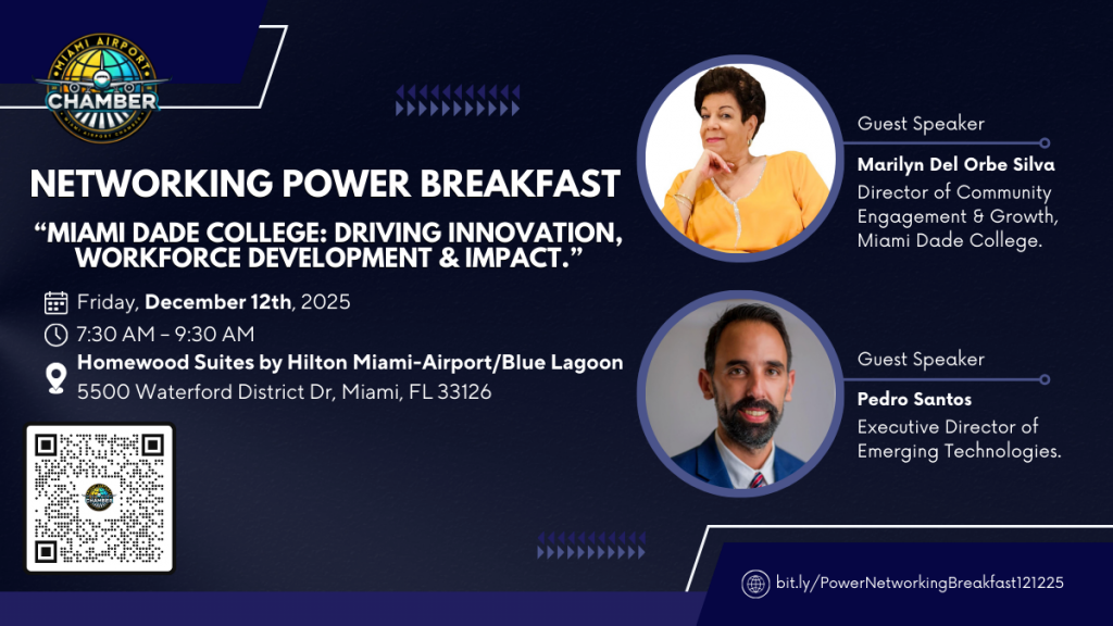 Power Networking Breakfast – MDC Innovation & Workforce Impact | December 12th