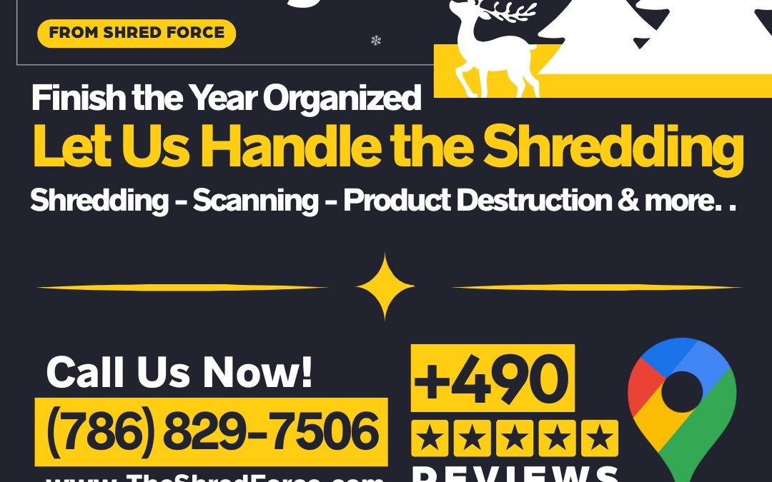 Shred Force  Get Ready for Year-End — Shred with Confidence